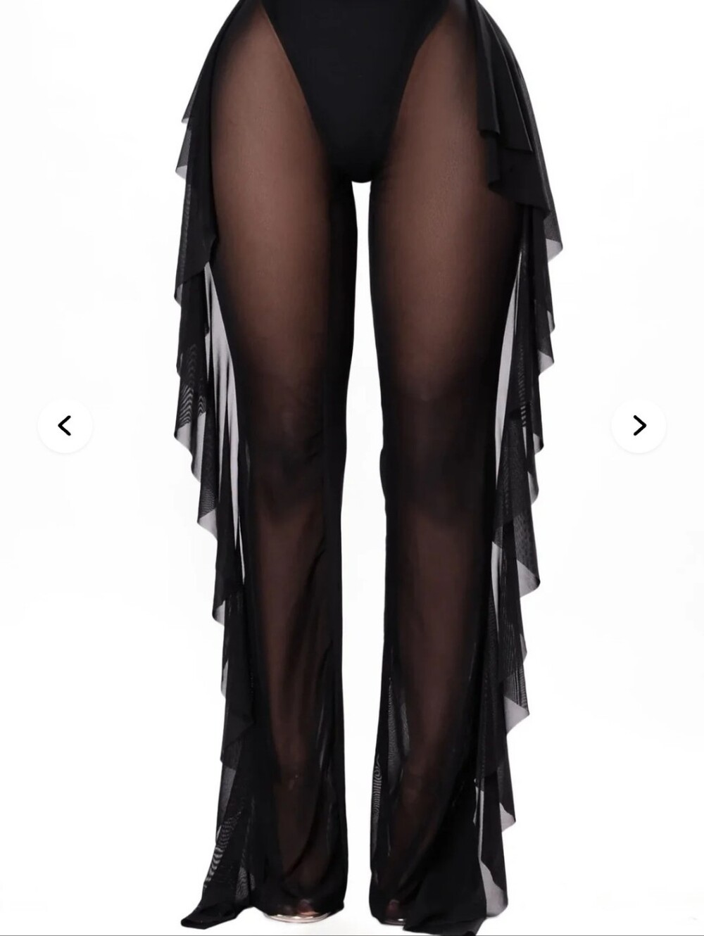 Fashion Nova Mesh Cover Up‎ Pants Dz XS
